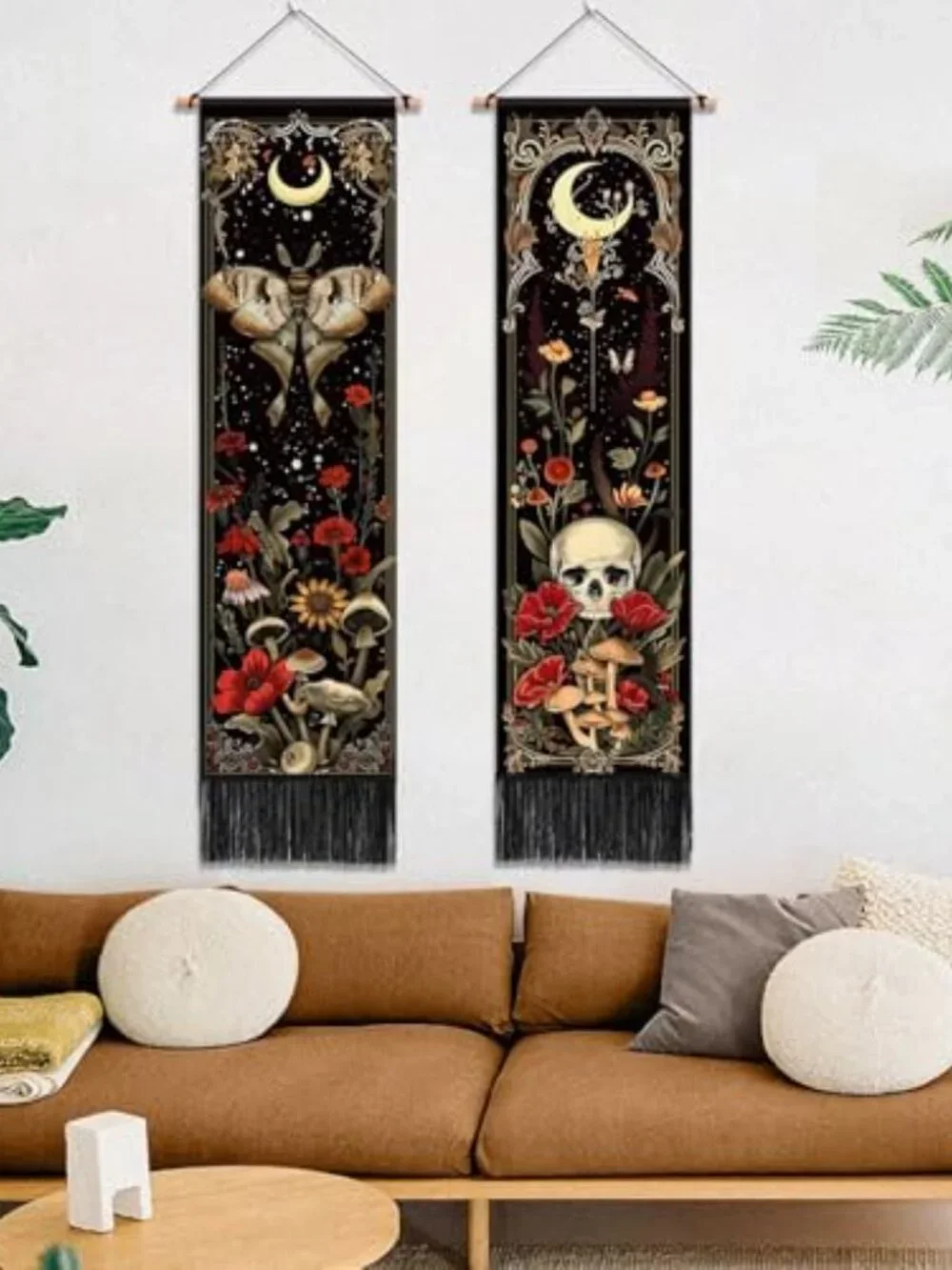 BRAND NEW Pack of 2 Witchy Gothic Wall Bedroom Decor